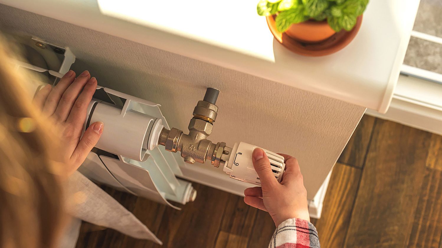 Gasheizung wird aufgedreht